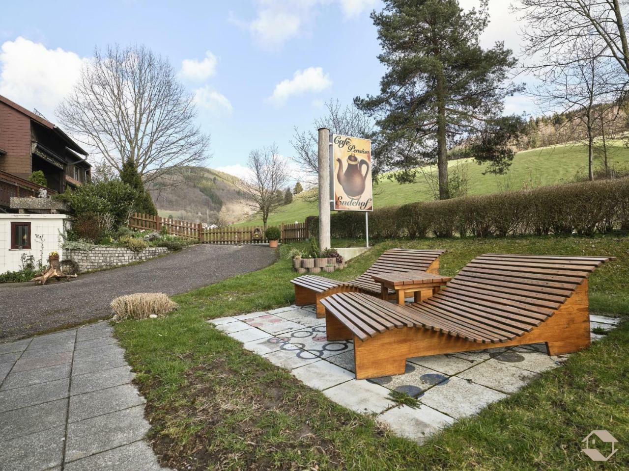 Café-Pension Endehof Oberprechtal Esterno foto